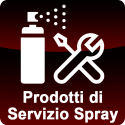 Prodotti di servizio spray