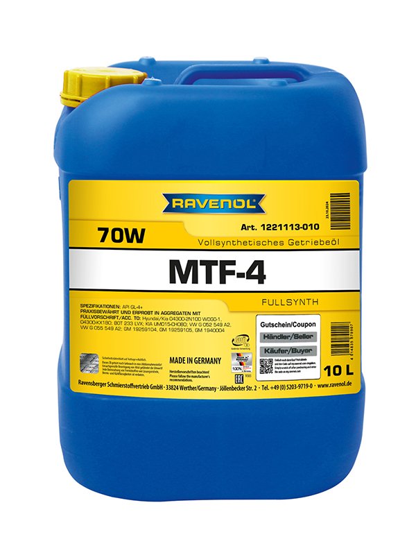 RAVENOL MTF-4 SAE 70W