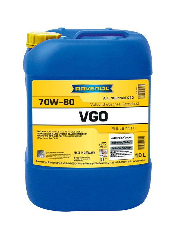 RAVENOL VGO SAE 70W-80 LS