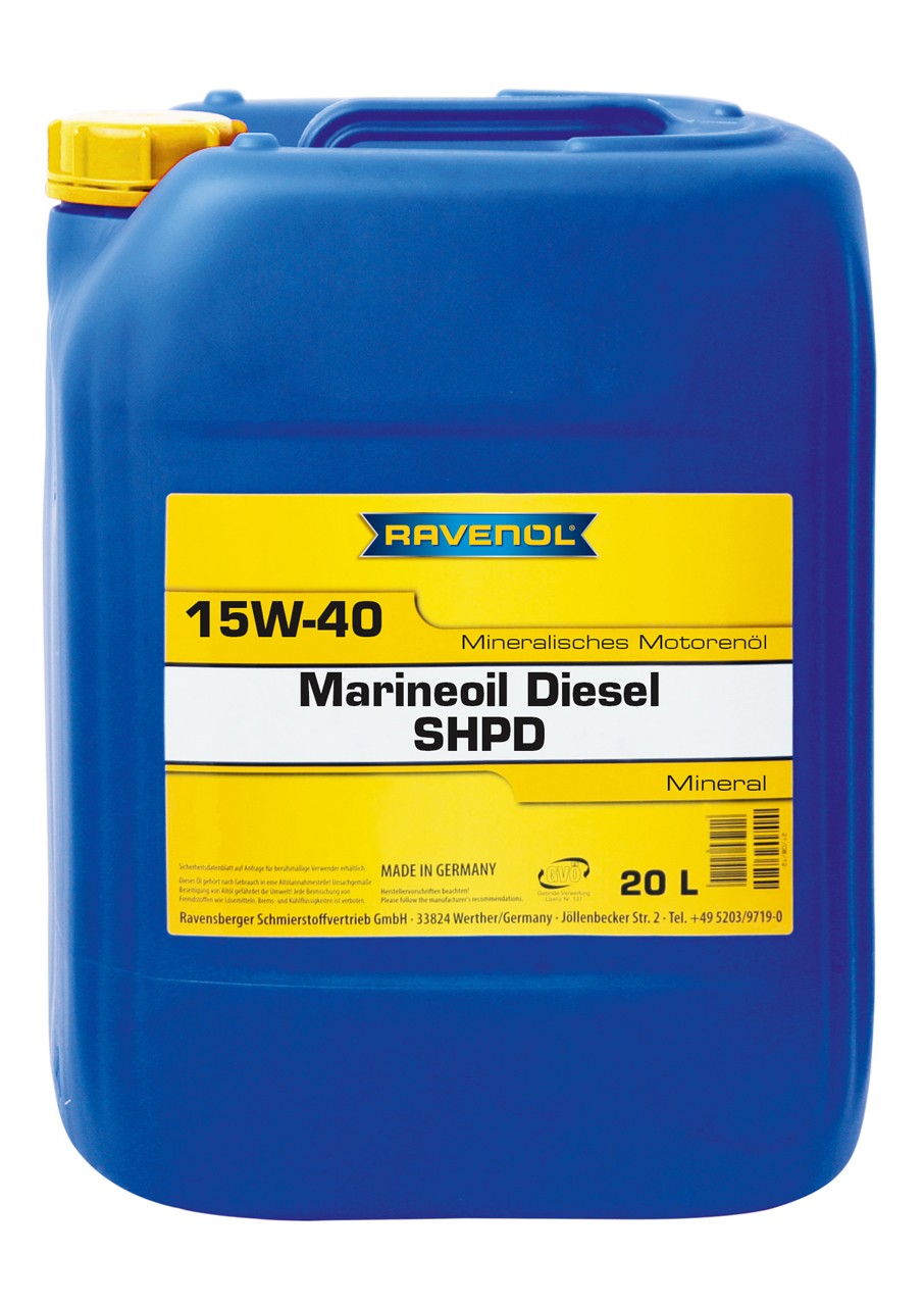 Ravenol MARINEOIL DIESEL SHPD 15W-40 Ravenol MARINEOIL DIESEL SHPD 15W-40