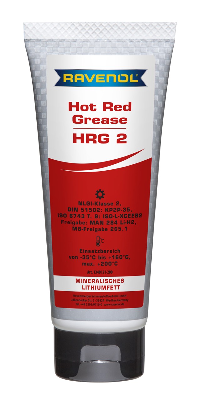 RAVENOL Hot Red Grease HRG 2 RAVENOL Hot Red Grease HRG 2